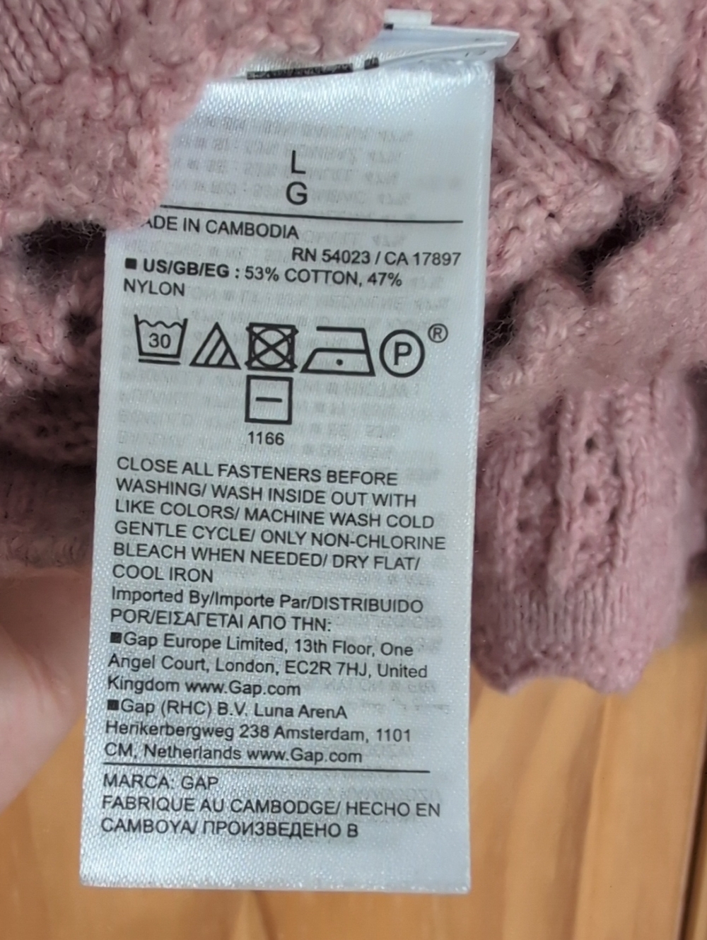 GAP Knit Button-Up Cardigan - Picture 7 of 7